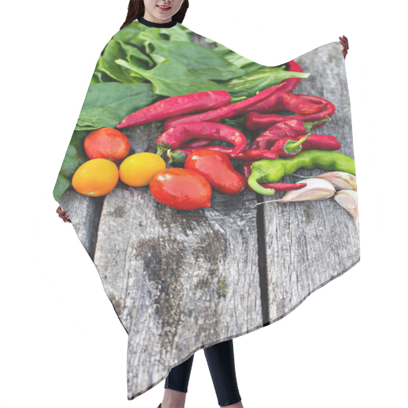 Personality  Fresh Vegetable Hair Cutting Cape