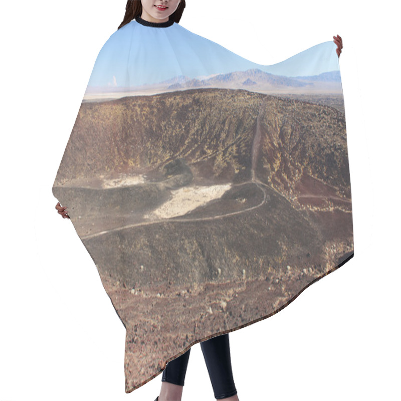 Personality  Amboy Crater National Natural Landmark Hair Cutting Cape