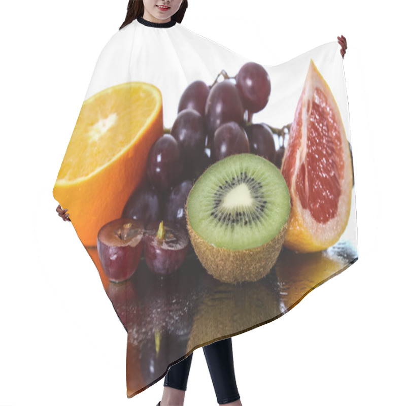 Personality  Fresh Fruits Hair Cutting Cape