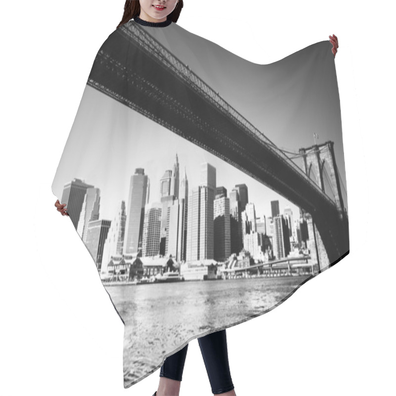 Personality  Brooklyn Bridge - New York City Hair Cutting Cape