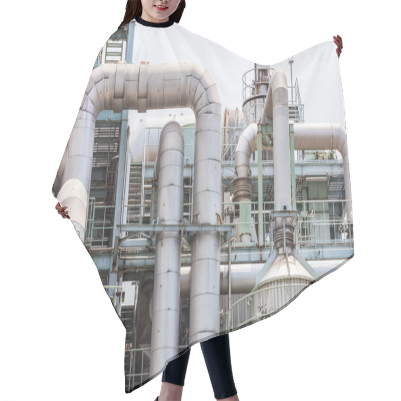 Personality  Oil Refinery Plant Hair Cutting Cape