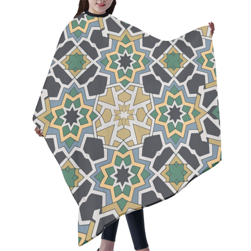 Personality  Elegance In Islamic Geometry. Hair Cutting Cape