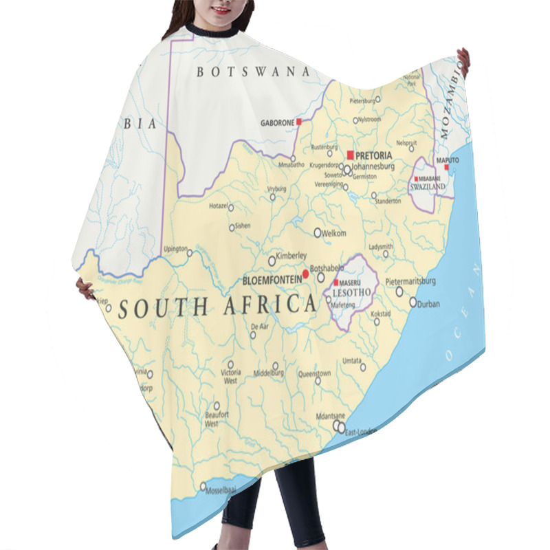 Personality  South Africa Political Map Hair Cutting Cape