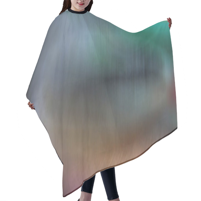 Personality  Background Of Vertical Wavy Dark Lines Of Pastel Abstract Horizo Hair Cutting Cape