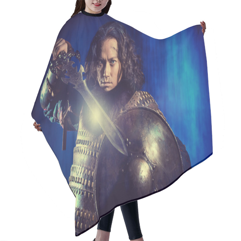 Personality  Historical Scene Hair Cutting Cape