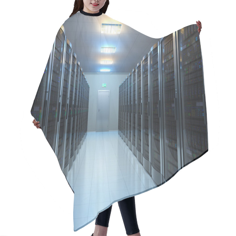 Personality  Server Room Interior Hair Cutting Cape