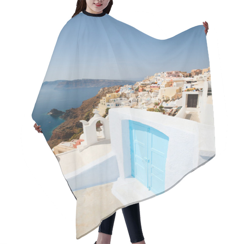 Personality  Oia Village Santorini Hair Cutting Cape