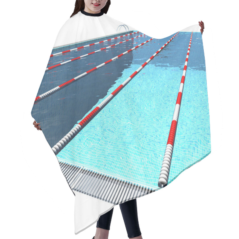 Personality  Swimming Pool Hair Cutting Cape