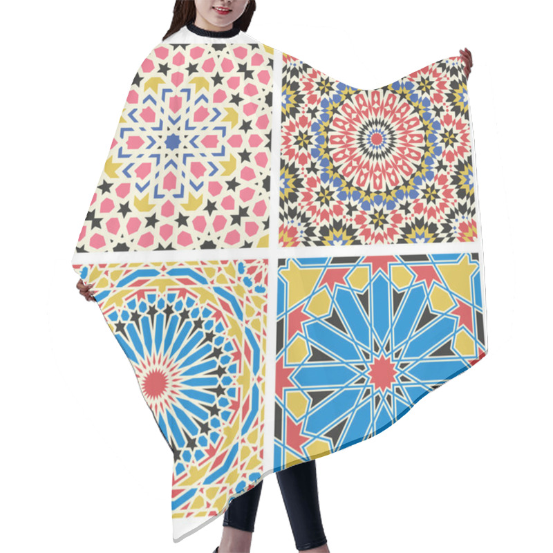 Personality  Traditional Arabian Tale Patterns Hair Cutting Cape