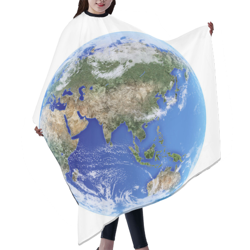 Personality  Earth Model Hair Cutting Cape