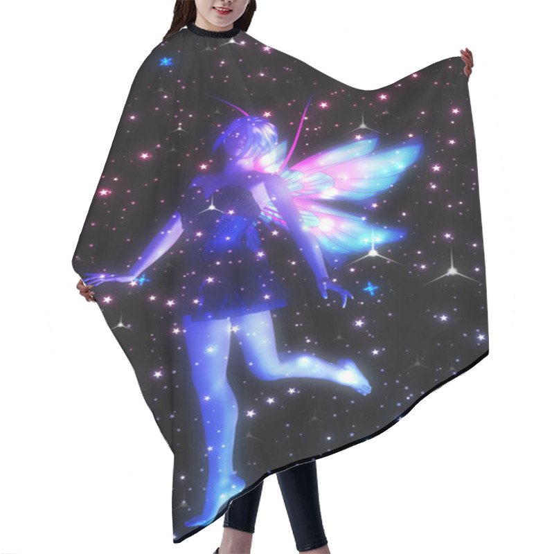 Personality  Fairy In The Stars Hair Cutting Cape