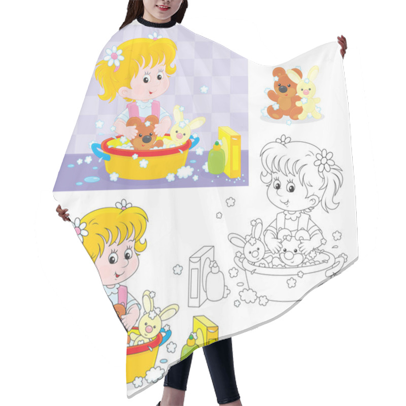 Personality  Washing Hair Cutting Cape