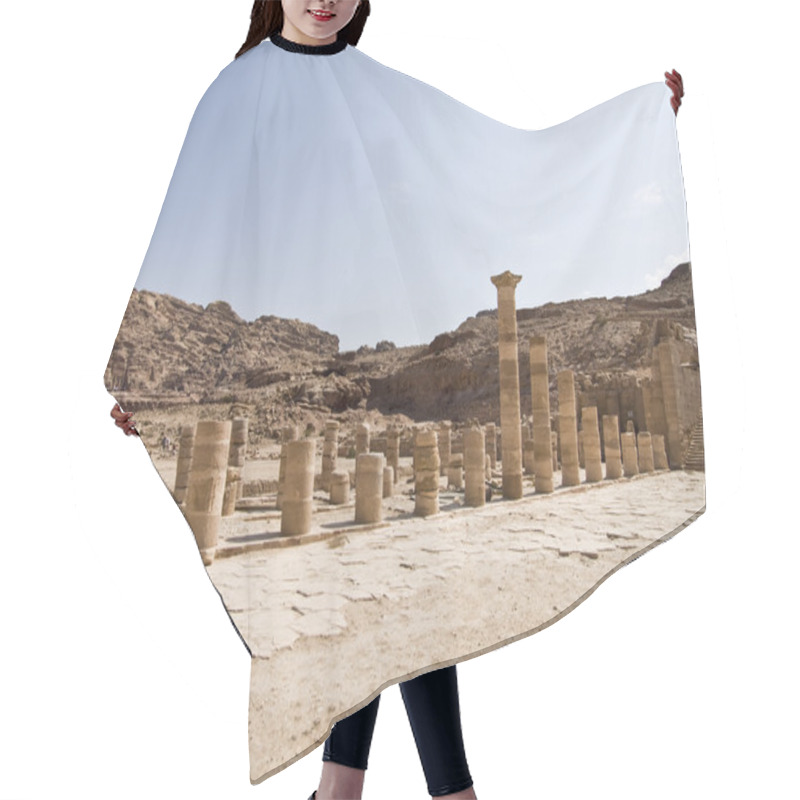 Personality  Roman Ruins, Petra Jordan Hair Cutting Cape