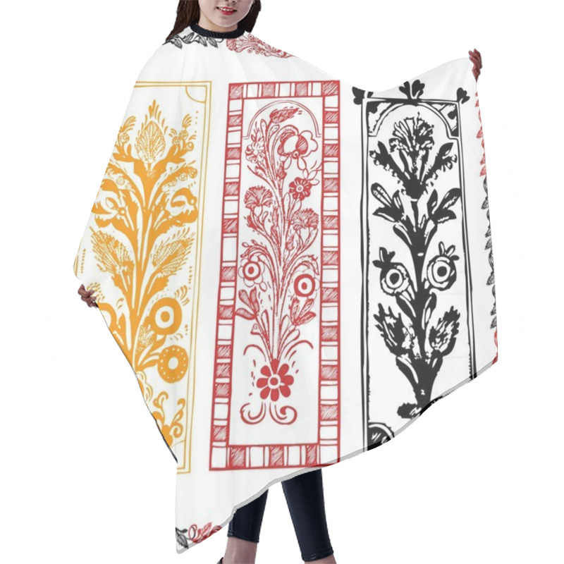 Personality  Traditional Motif Collection Hair Cutting Cape