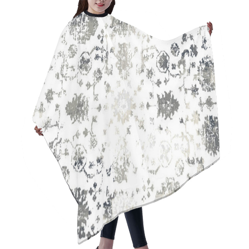 Personality  Carpet And Rugs Textile Design With Grunge And Distressed Texture Repeat Pattern  Hair Cutting Cape