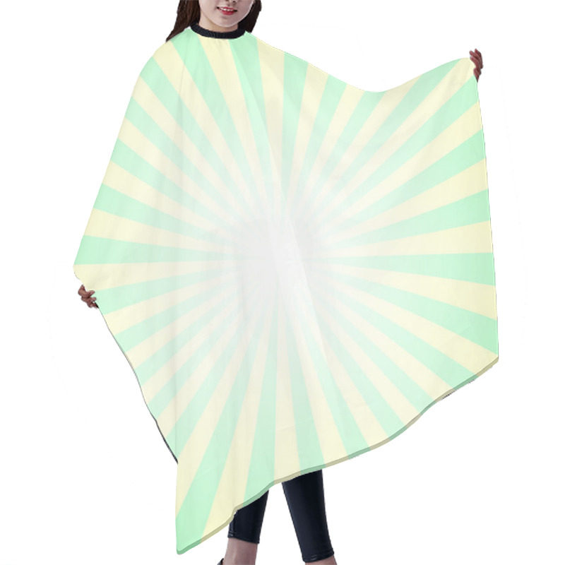 Personality  Abstract Summer Sunshine Background Hair Cutting Cape