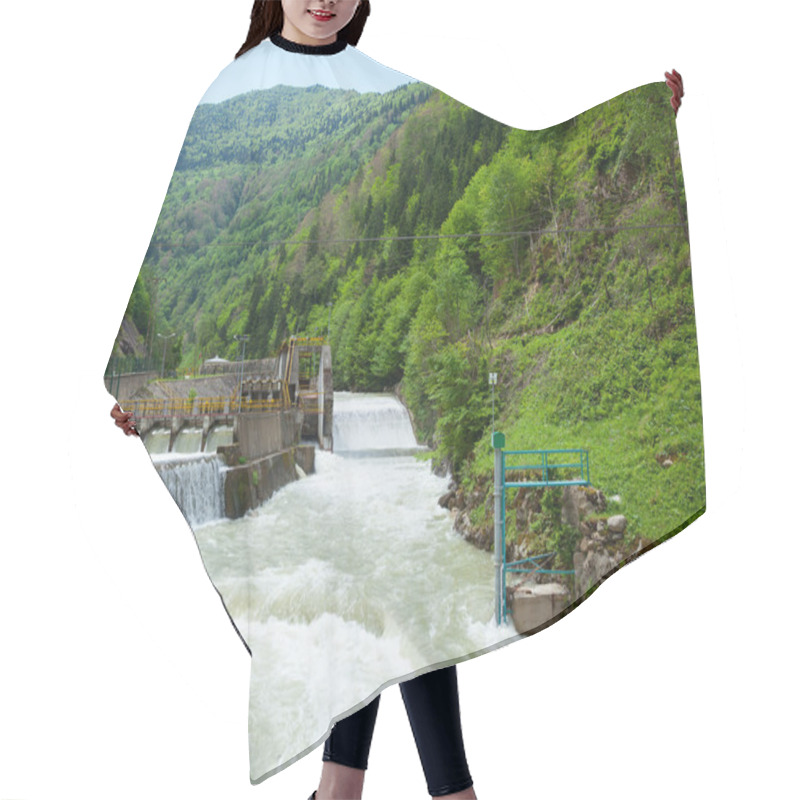 Personality  Hydro Power Plant Hair Cutting Cape