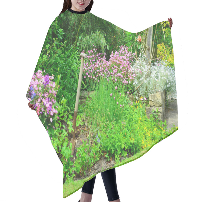 Personality  English Country Garden Hair Cutting Cape