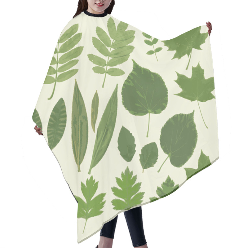 Personality  Herbarium Colection Hair Cutting Cape