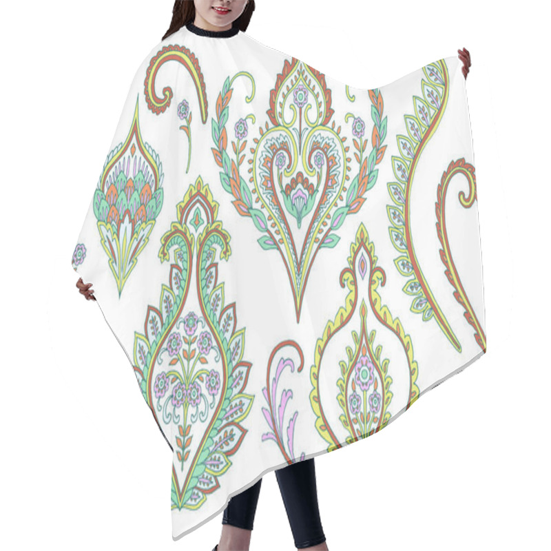 Personality  Paisley Style Elements : Set  Hair Cutting Cape