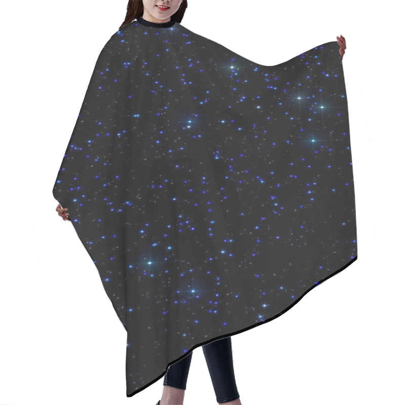 Personality  Space Amazing Dark Theme Background Hair Cutting Cape