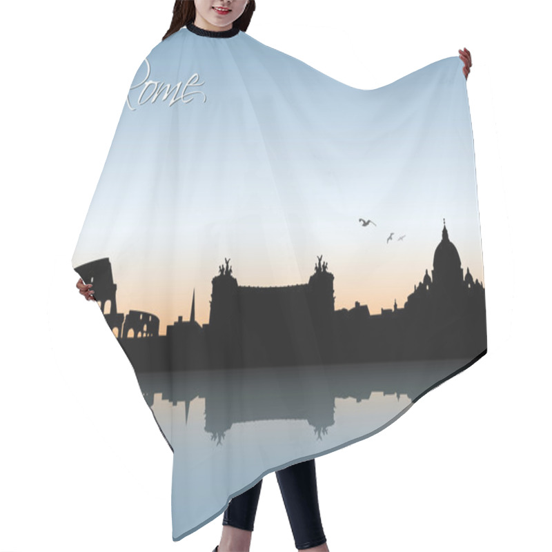 Personality  Rome Skyline Hair Cutting Cape