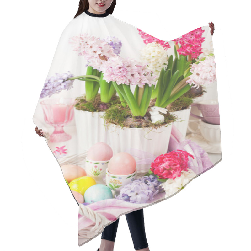 Personality  Easter Table Arrangement Hair Cutting Cape