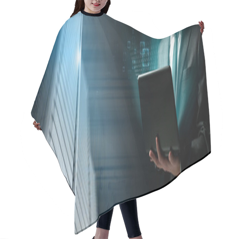 Personality  Software Programmer Concept Hair Cutting Cape