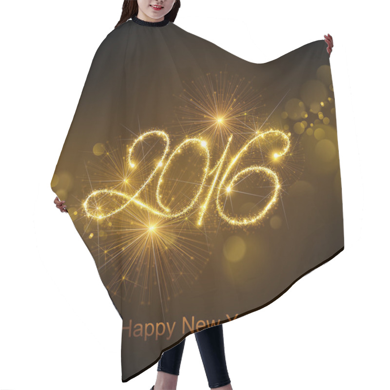 Personality  New Year 2016 Fireworks Hair Cutting Cape