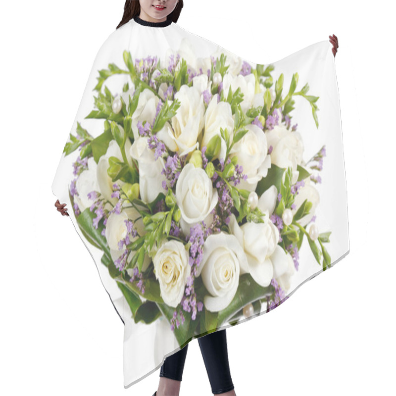 Personality  Bridal Bouquet Hair Cutting Cape