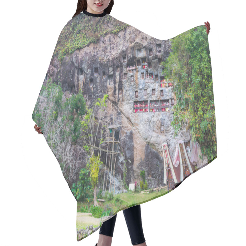 Personality  Traditional Burial Site In Tana Toraja Hair Cutting Cape