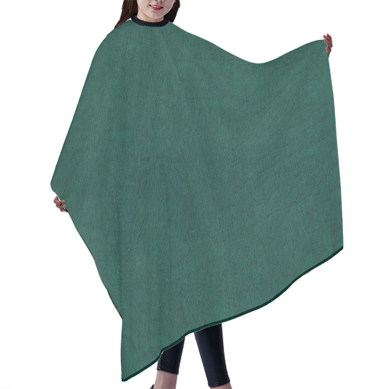 Personality  Green Binding Texture Hair Cutting Cape