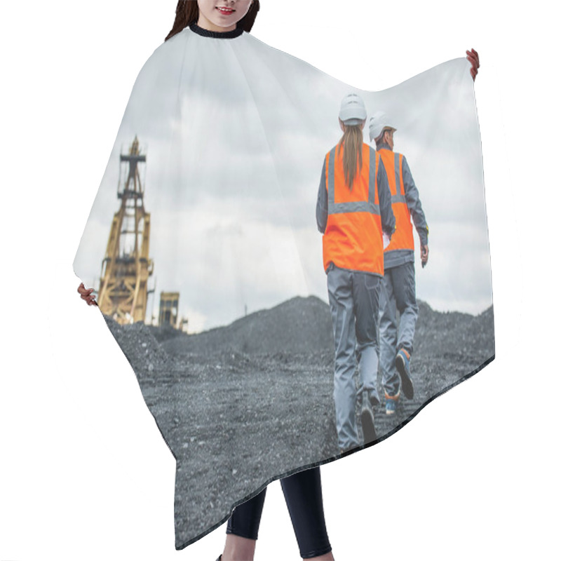 Personality  Coal Mining Workers Hair Cutting Cape