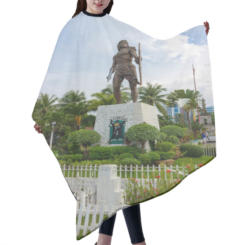 Personality  The Statue Of Lapu-Lapu On Mactan Island Hair Cutting Cape