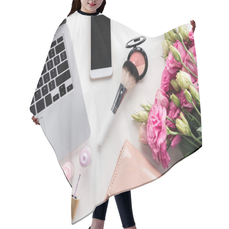 Personality  Digital Devices And Cosmetics  Hair Cutting Cape