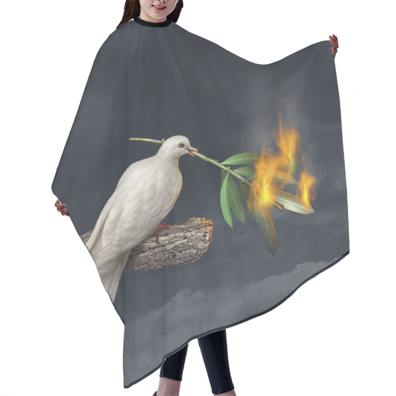 Personality  Peace Crisis Hair Cutting Cape