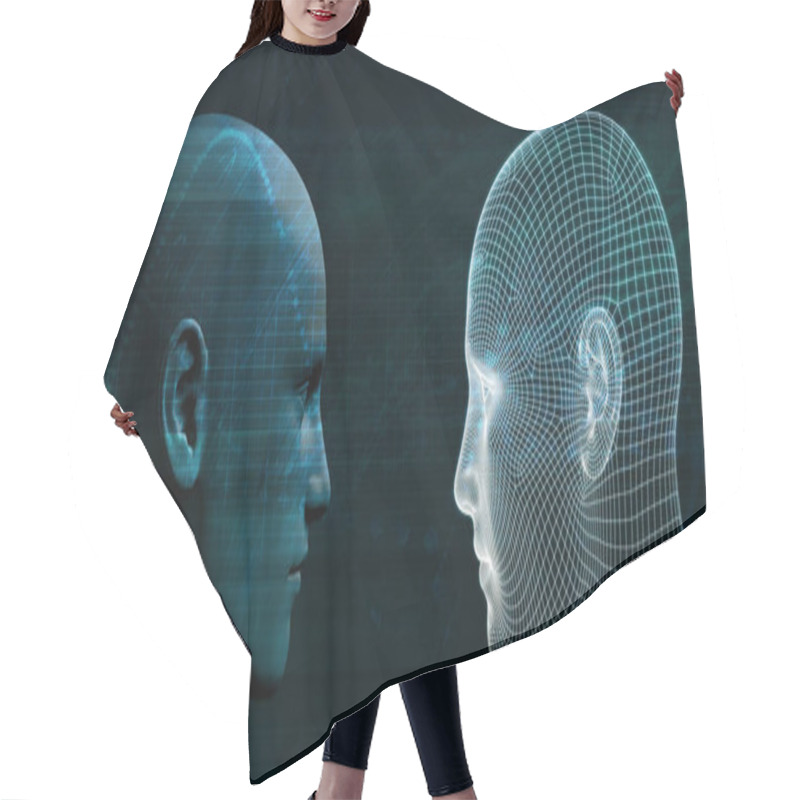 Personality  Online Personality Concept Art Hair Cutting Cape