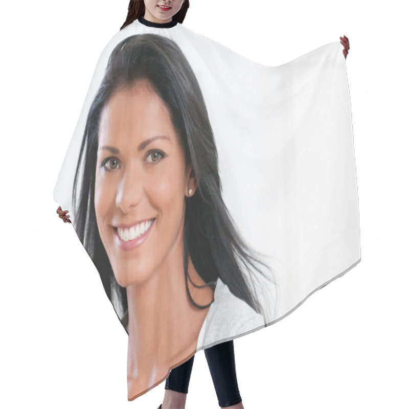 Personality  Happy Girl Smile Hair Cutting Cape