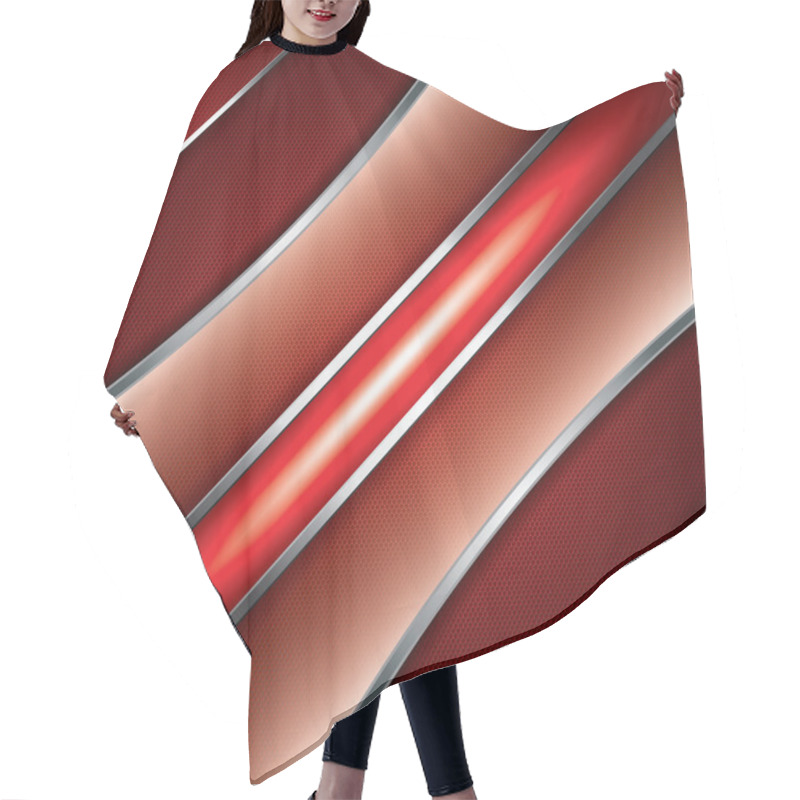 Personality  Abstract Background Hair Cutting Cape