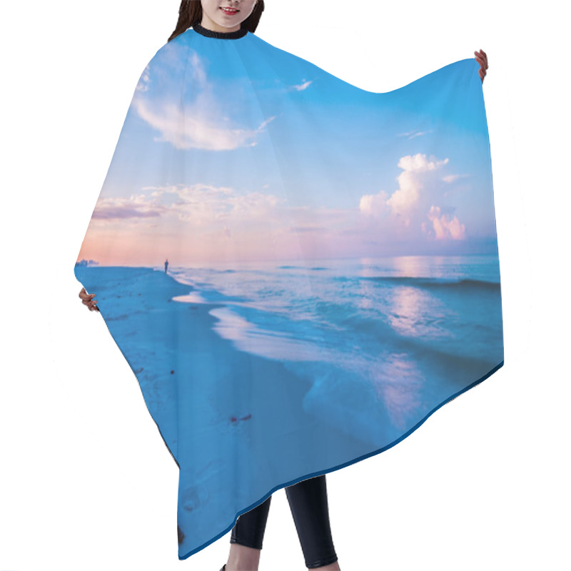 Personality  Sunrise Over Sunshine State Florida Hair Cutting Cape