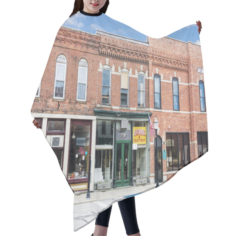 Personality  Small Town Main Street  Hair Cutting Cape