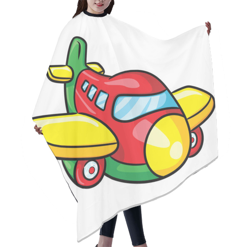 Personality  Airplane Cute Cartoon Hair Cutting Cape