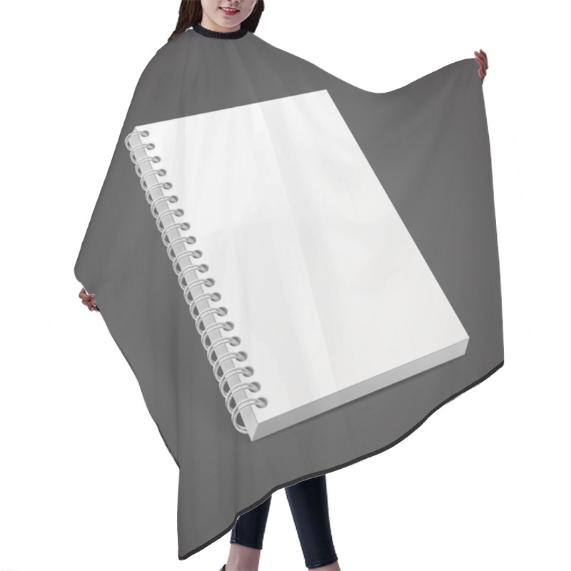 Personality  Spiral Notebook Hair Cutting Cape