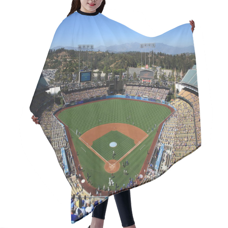 Personality  Dodger Stadium - Los Angeles Dodgers Hair Cutting Cape