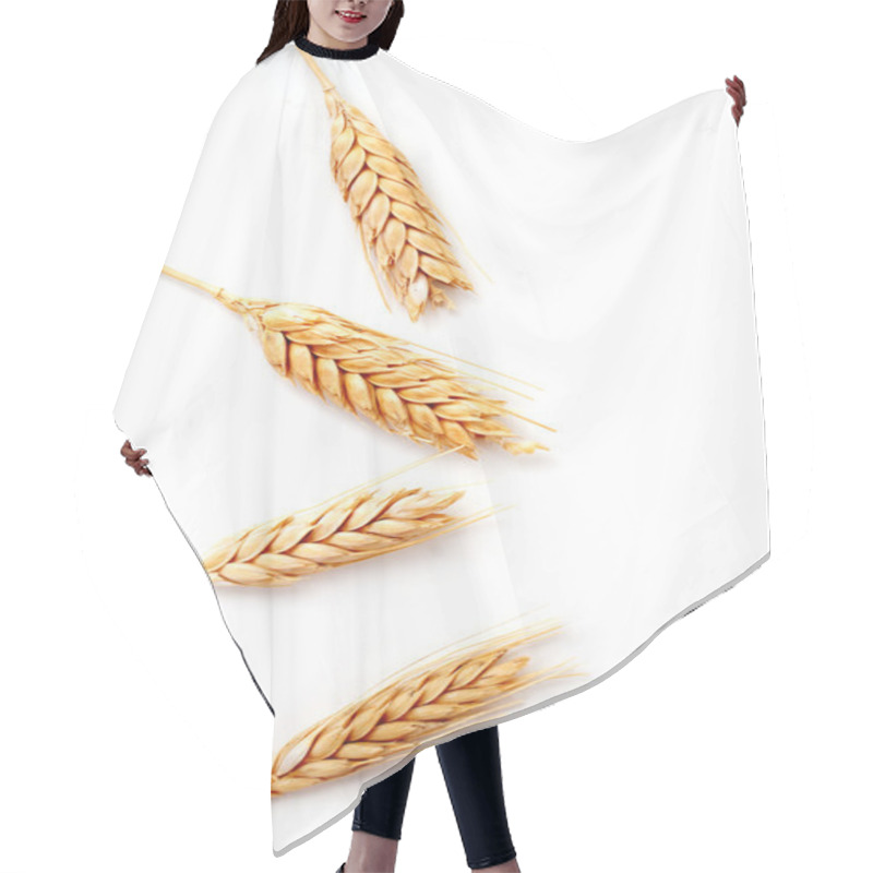 Personality  Wheat Ears Isolated Hair Cutting Cape