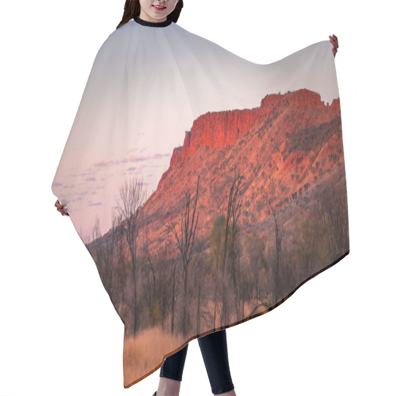 Personality  MacDonnell Ranges At Sunset, Northern Territory, Australia Hair Cutting Cape