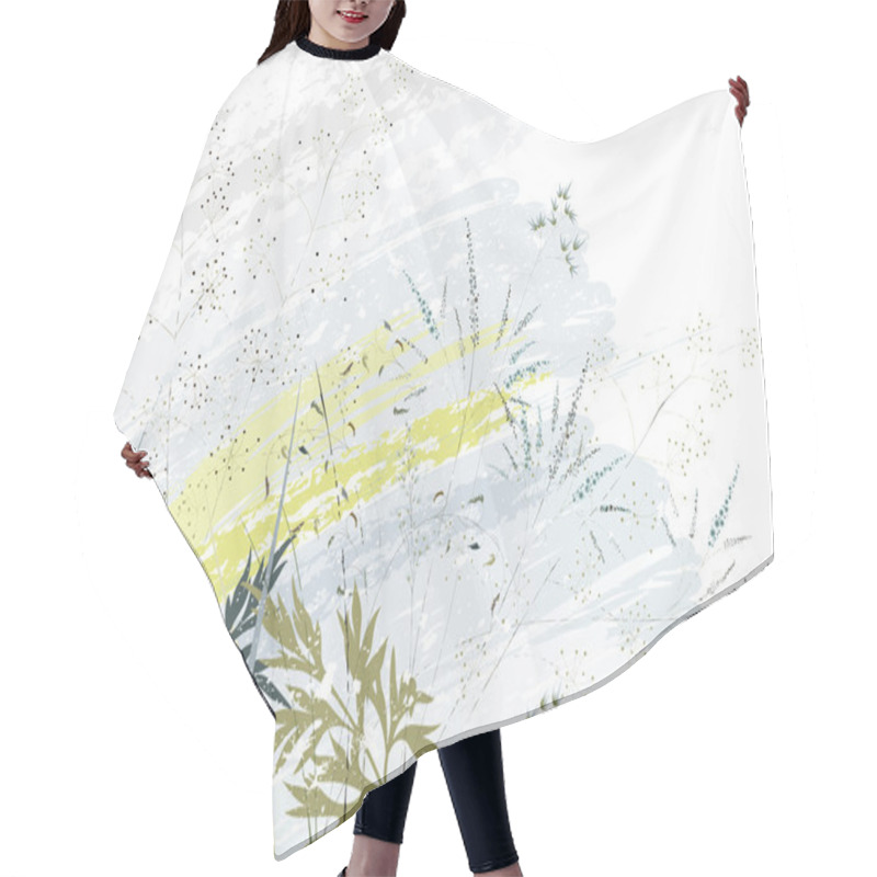 Personality  Summer Herbs Hair Cutting Cape