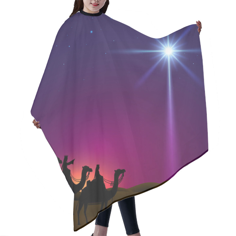 Personality  Three Wise Men Hair Cutting Cape