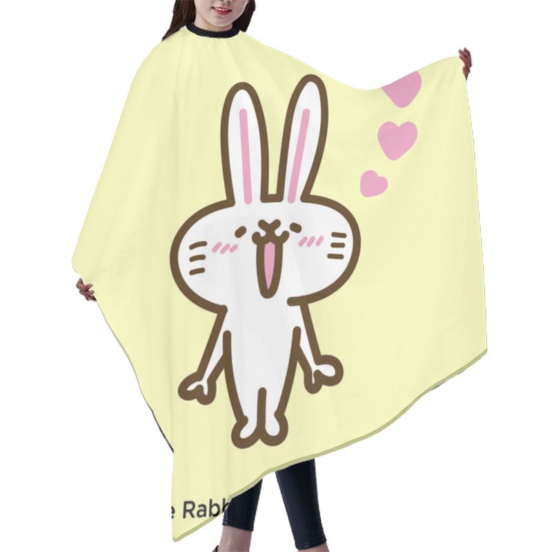 Personality  Rabbit Character Illustration Series 