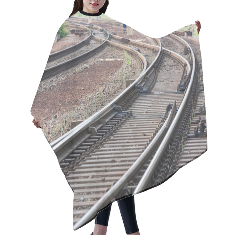 Personality  Railway Hair Cutting Cape